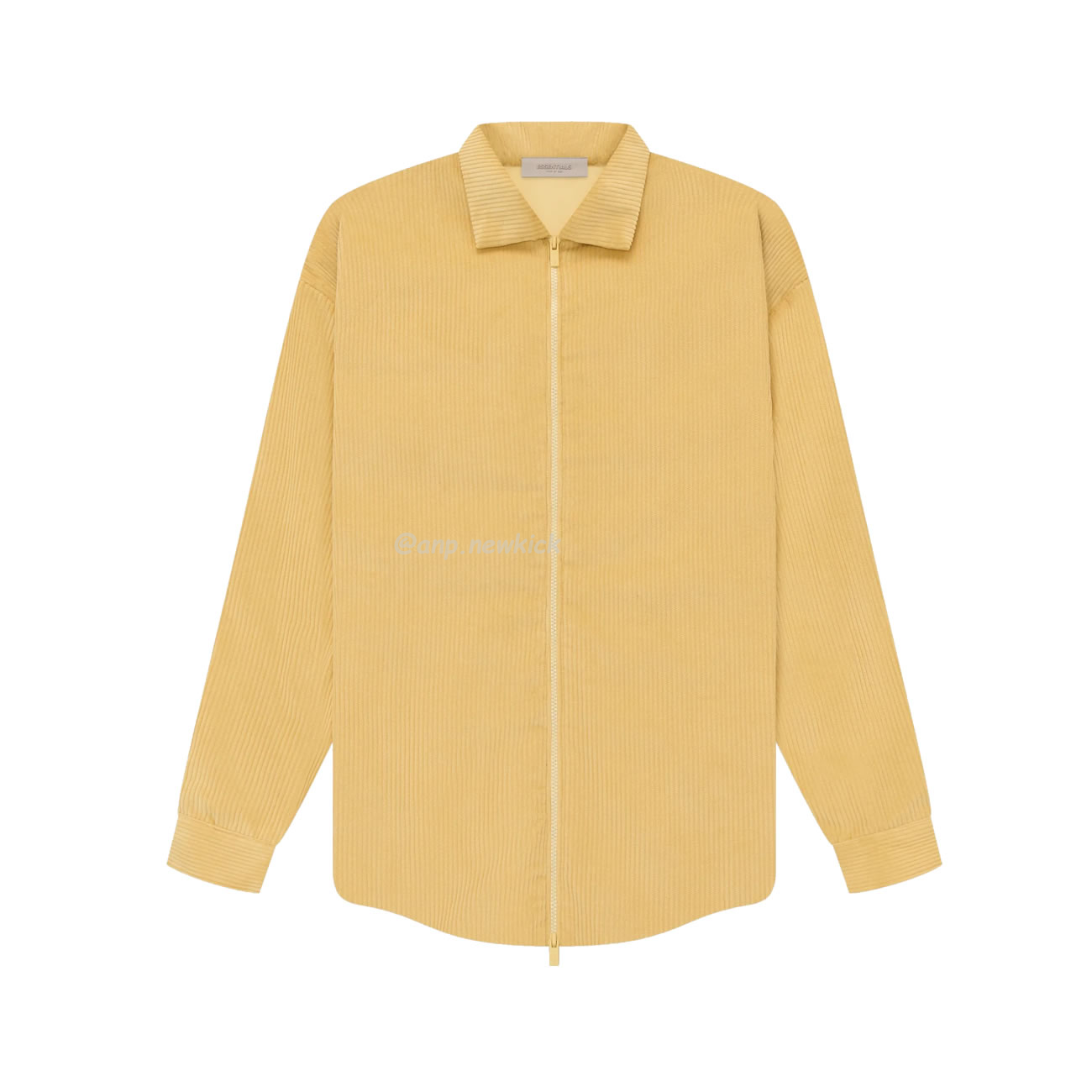 Fear Of God Essentials Corduroy Shirt Jacket Mid Length (2) - newkick.cc